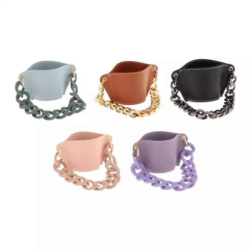SYNTHETIC STONE CHAIN FOR COFFEE CUP HOLDER