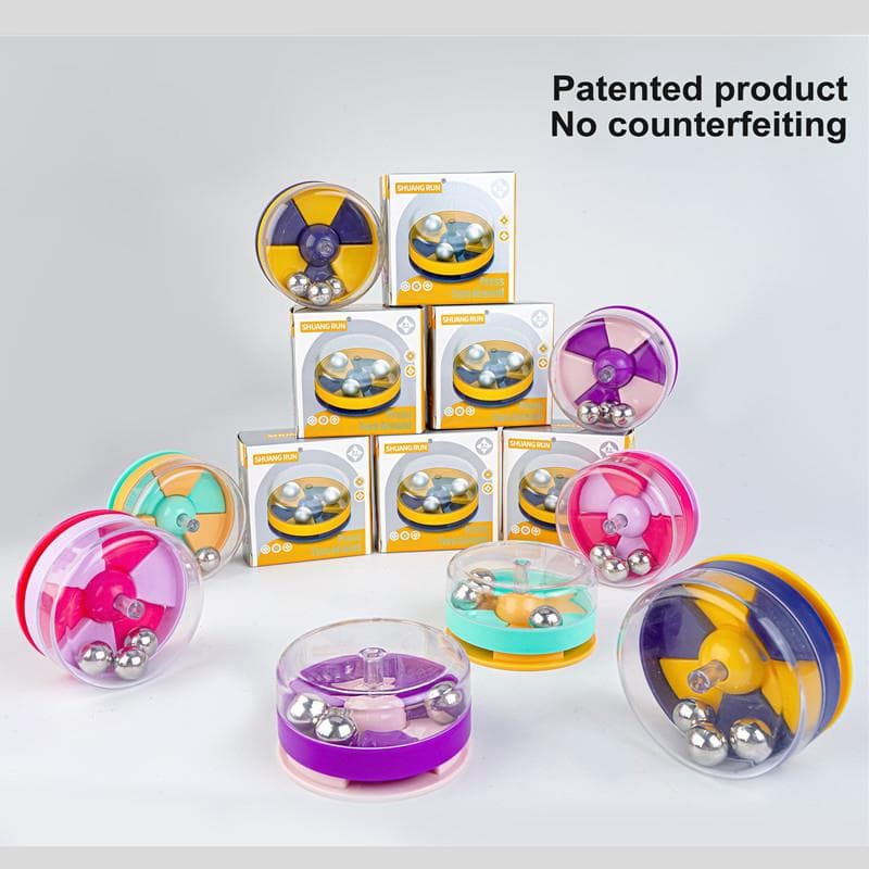 PRESS TURN AROUND ANTI STRESS TOY