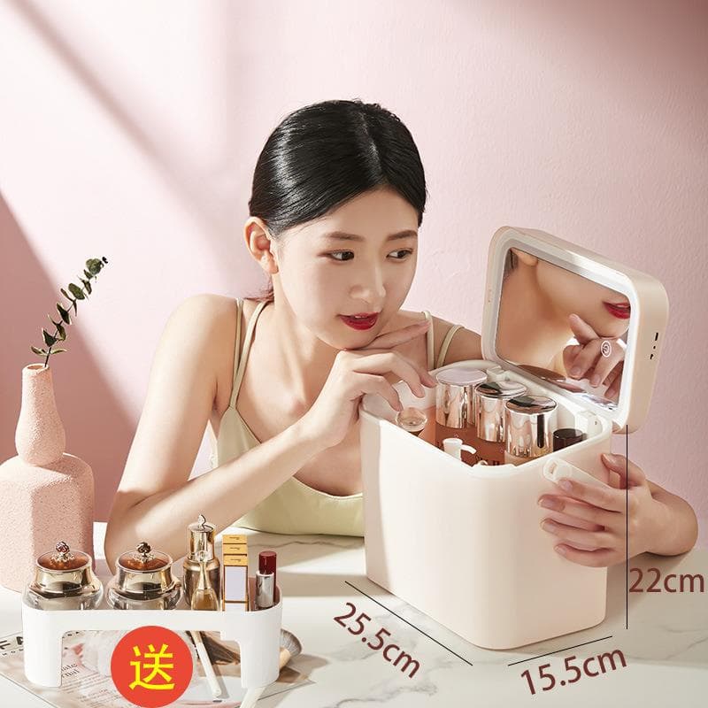 USB MIRROR LIGHT COSMETIC BOX